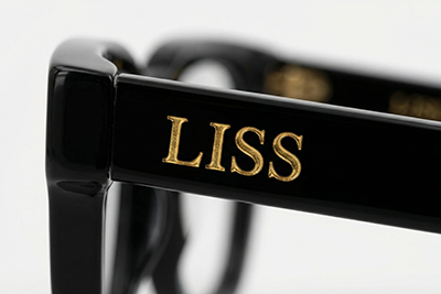 Grava&ccedil;&atilde;o a laser​​​​​​​ para arma&ccedil;&otilde;es de acetato