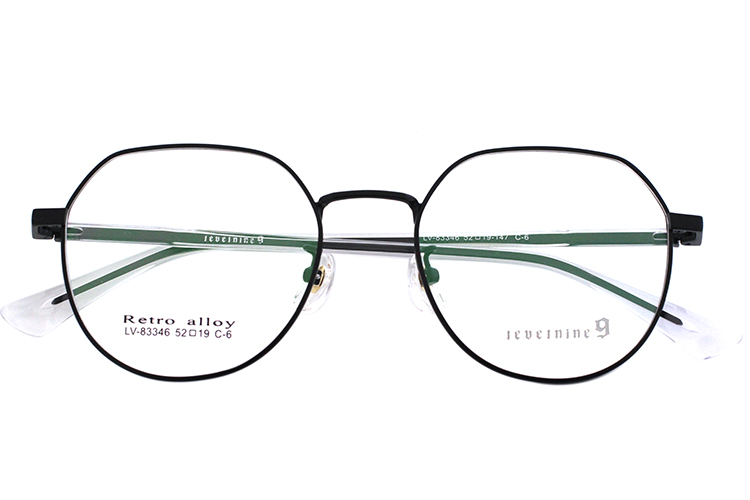 Arma&ccedil;&atilde;o &oacute;ptica feminina de metal - preta