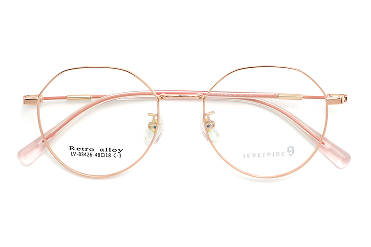 Arma&ccedil;&otilde;es Met&aacute;licas Redondas - Ouro Rosa