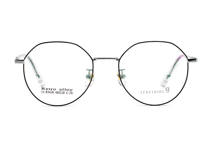 Armações de óculos de metal no atacado 83426