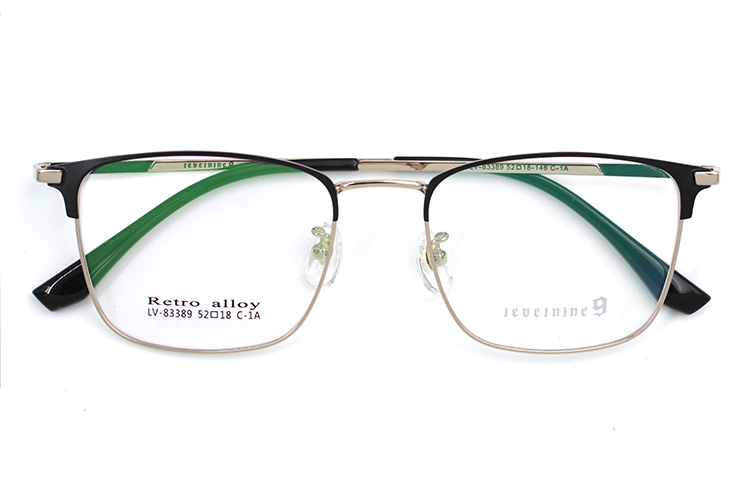 Arma&ccedil;&otilde;es &Oacute;pticas Retangulares - Preto&Dourado