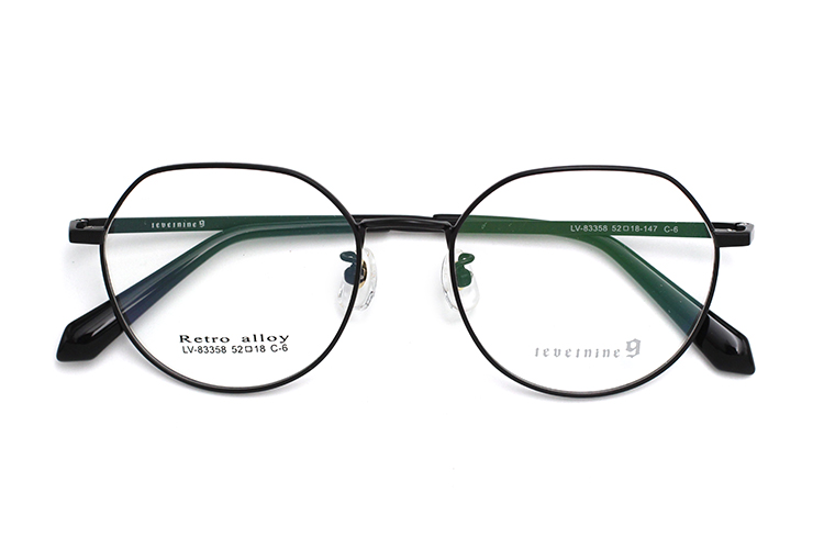 &Oacute;culos Masculino Metal - Preto