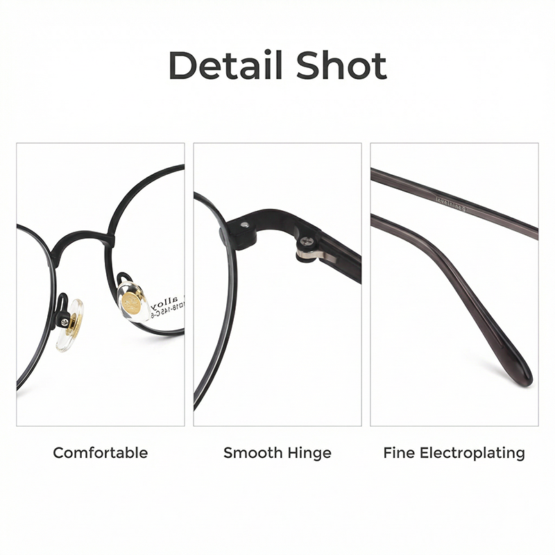 Arma&ccedil;&otilde;es de &oacute;culos de metal LevelNine 8374300004 