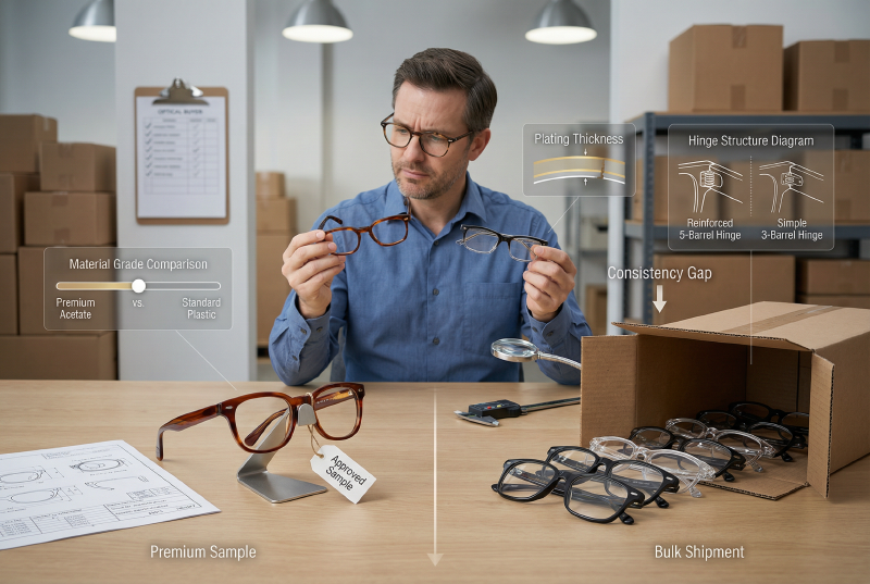 A lacuna de consist&ecirc;ncia entre amostra e volume