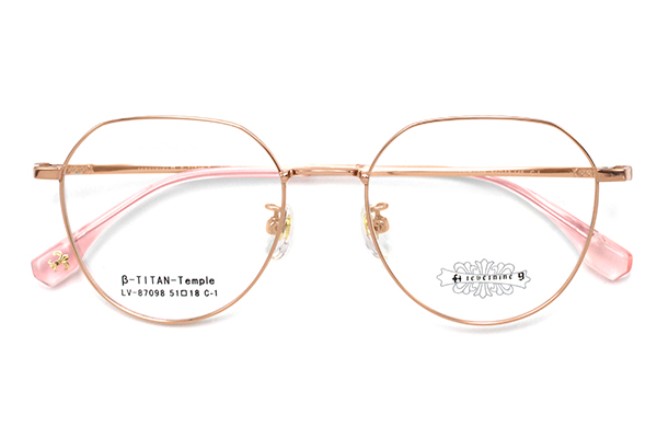 Armações de óculos de titânio no atacado 87098