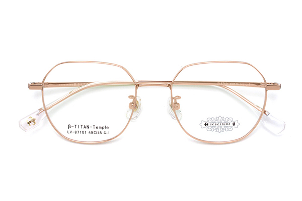 Armação de óculos de titânio por atacado 87101