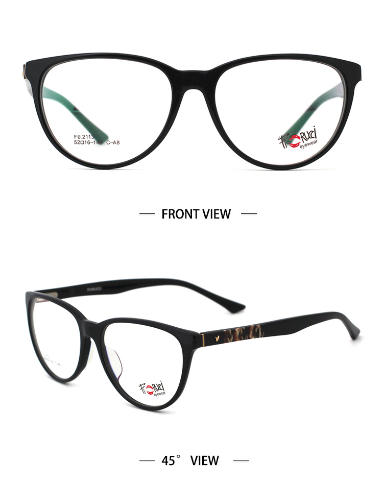 arma&ccedil;&atilde;o de &oacute;culos de acetato de prescri&ccedil;&atilde;o SKU-A8 