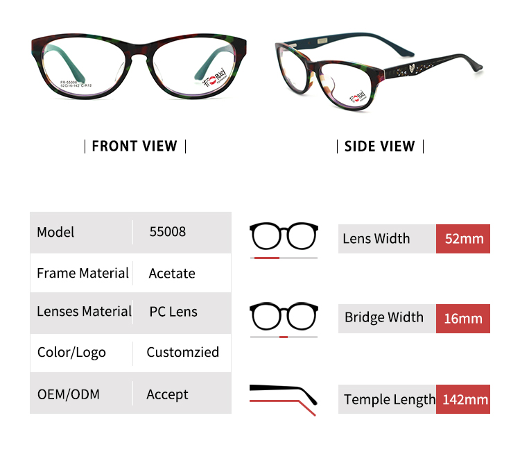 moldura &oacute;ptica de acetato 55008_01 