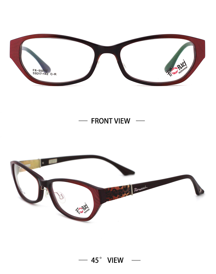 Arma&ccedil;&otilde;es de &oacute;culos de acetato SKU-R