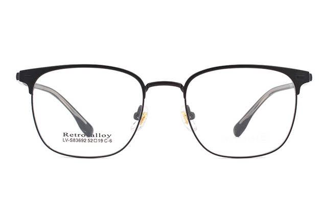 Armações de óculos de metal por atacado S83692