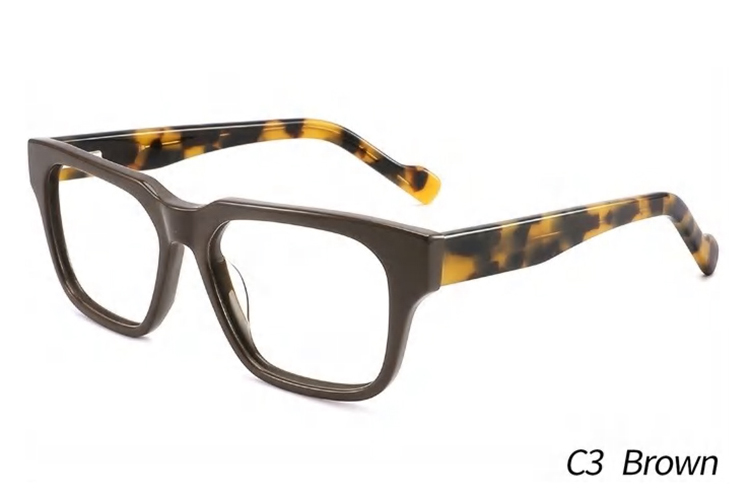 Armações de óculos de acetato por atacado FG1575