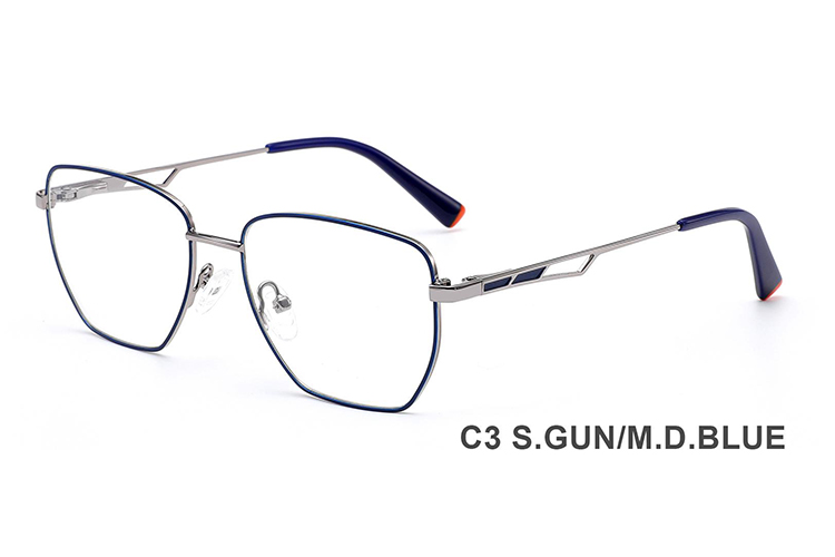 Armações de óculos de metal por atacado H8337A