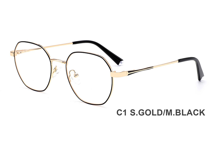 Armações de óculos de metal por atacado H8348A