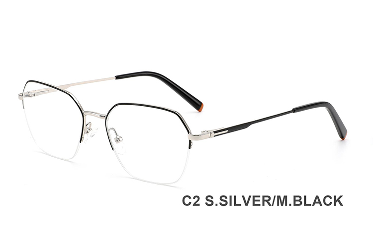 Armações de óculos de metal por atacado H8340A