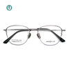 Armação de óculos de titânio por atacado 66268