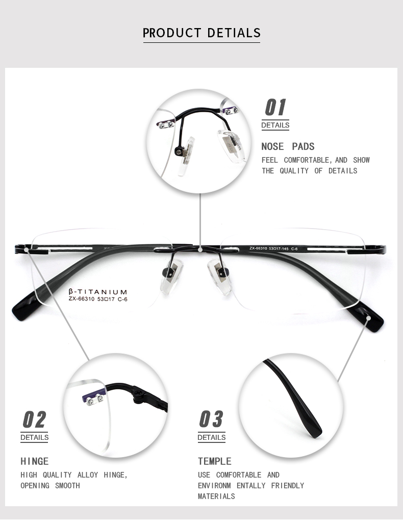 Arma&ccedil;&otilde;es de &oacute;culos sem aro