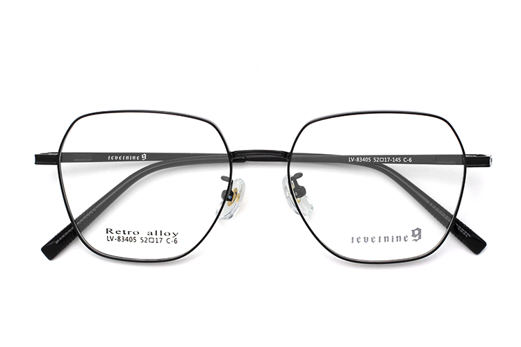 &Oacute;culos de Metal - Preto