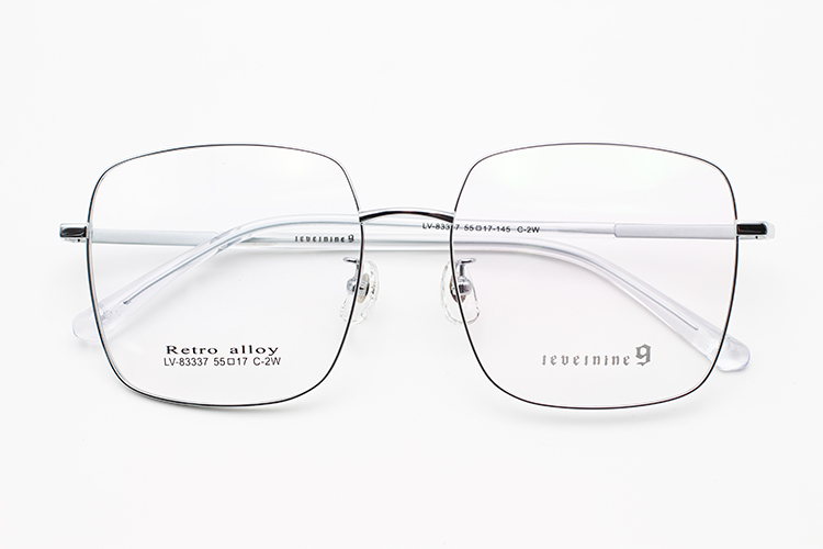 &Oacute;culos Masculinos de Metal - Prata