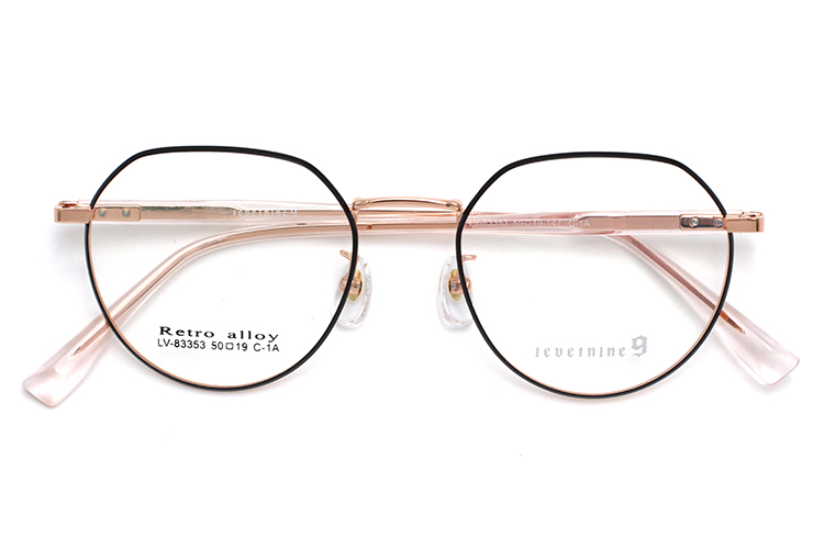 Tend&ecirc;ncia Chasma Frame - Preto e Dourado