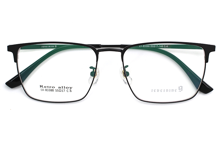 &Oacute;culos Retangulares - Preto