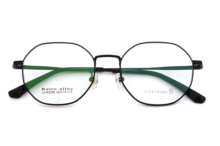 Arma&ccedil;&atilde;o de &Oacute;culos Metal - Preto