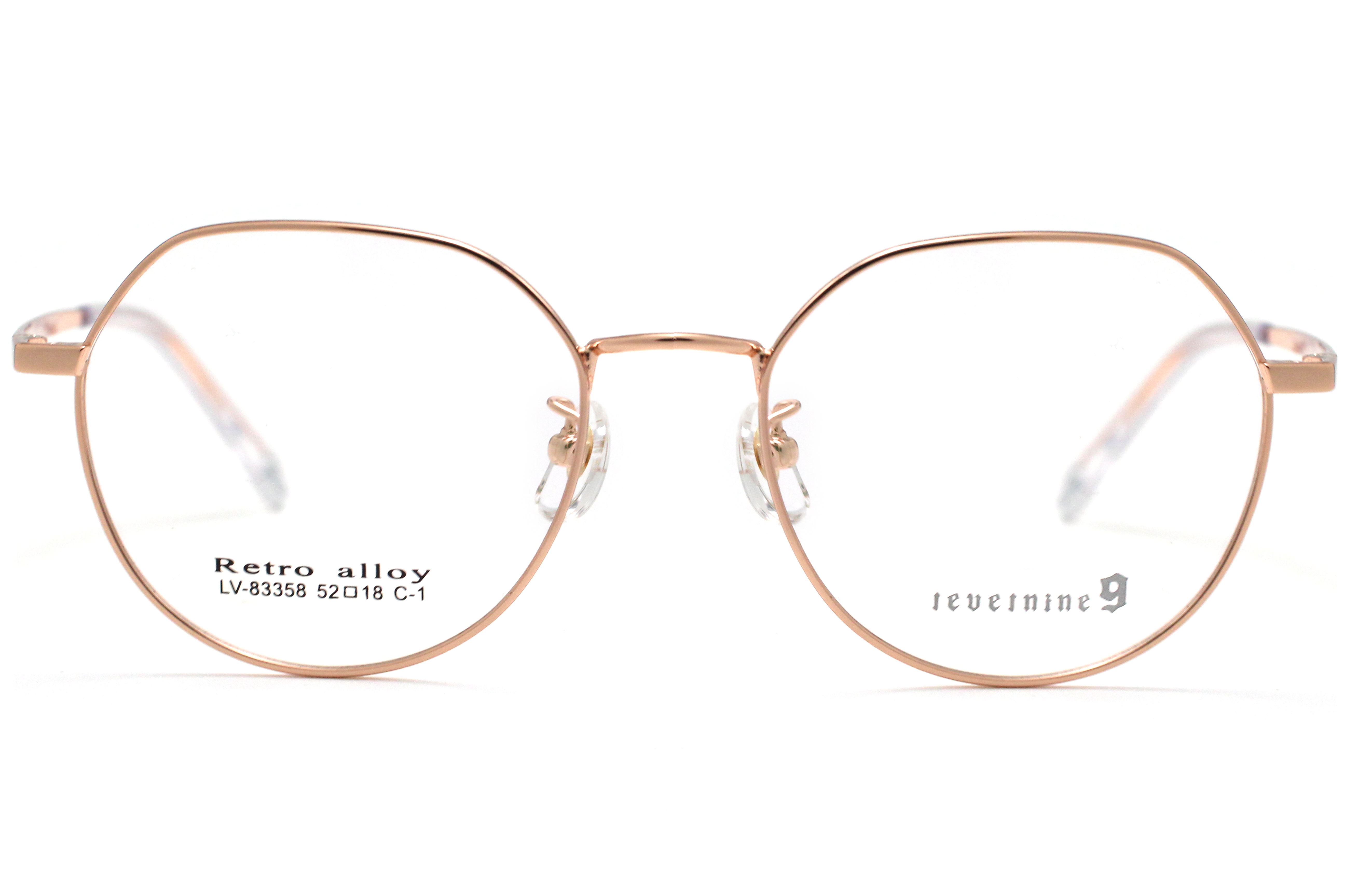 Armações de óculos de metal Whoelsale 83358