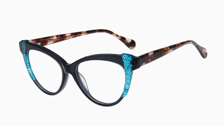 Arma&ccedil;&otilde;es de &oacute;culos de acetato olho de gato