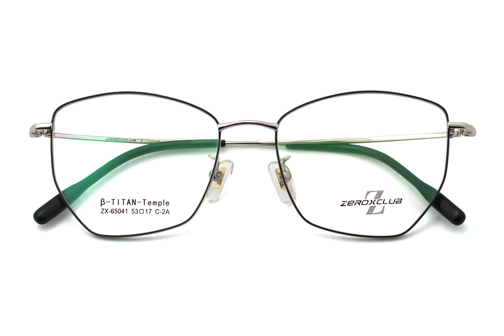 Armações de óculos de titânio no atacado 65041