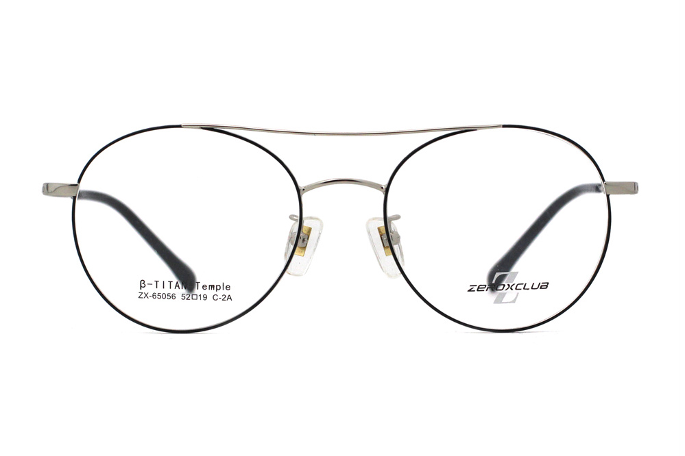 Armações de óculos de titânio no atacado 65056