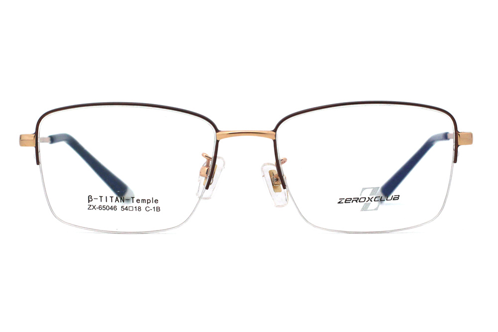 Armações de óculos de titânio no atacado 65046