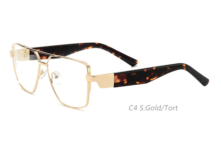 Armações de óculos de metal por atacado 4690
