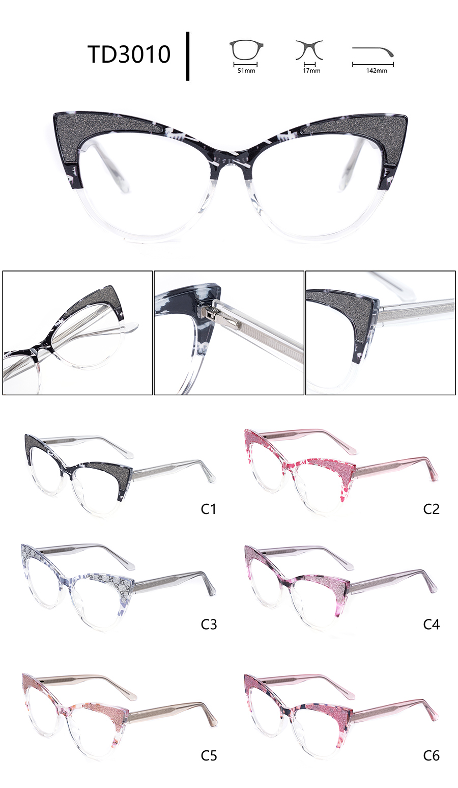 melhores arma&ccedil;&otilde;es de &oacute;culos femininos TD3010