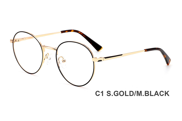 Armações de óculos de metal por atacado H8329A