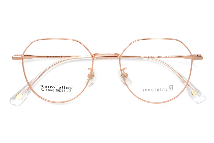 Arma&ccedil;&atilde;o de &Oacute;culos Metal - Ouro