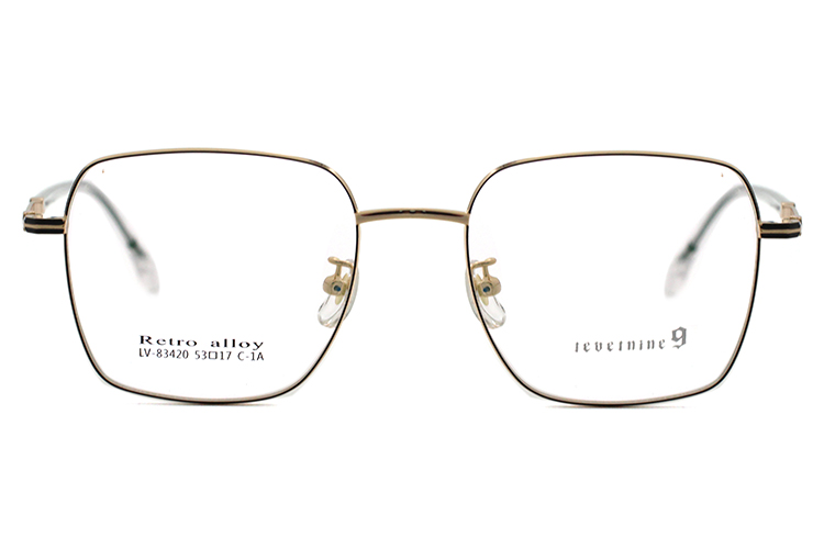 Armações de óculos de metal por atacado 83420