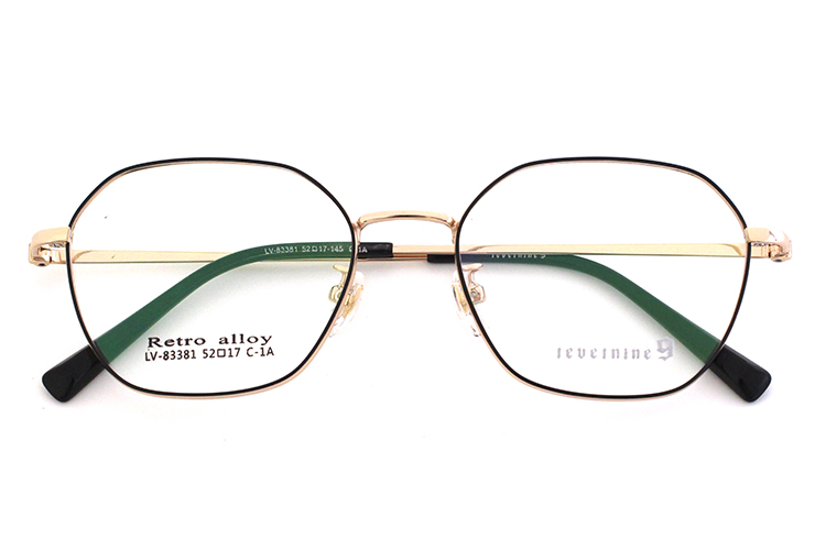 Arma&ccedil;&otilde;es &Oacute;ticas Retro - Preto e Dourado