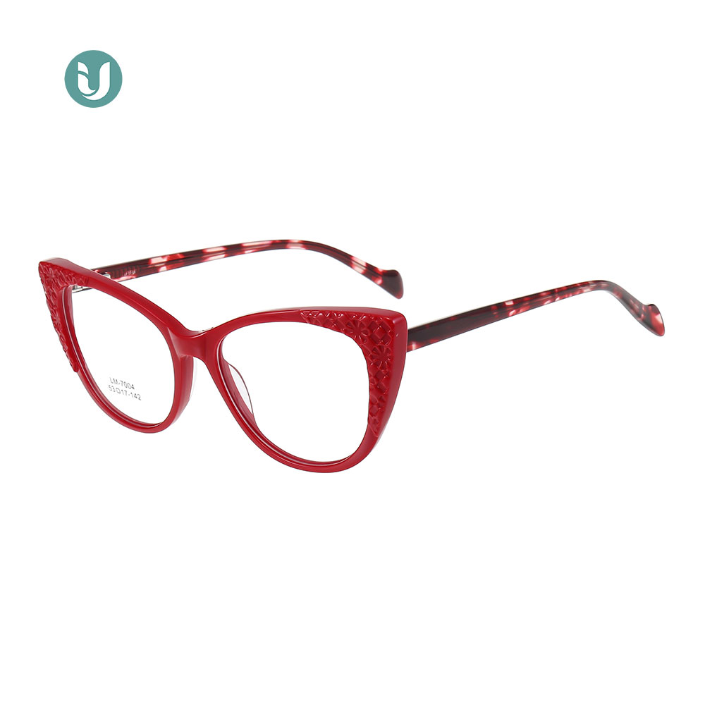 Armações de óculos de acetato por atacado LM7004