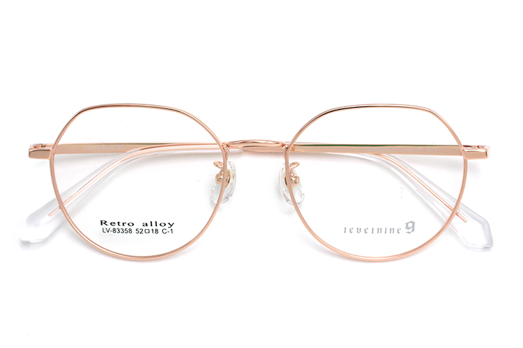 &Oacute;culos Masculino Metal - Dourado