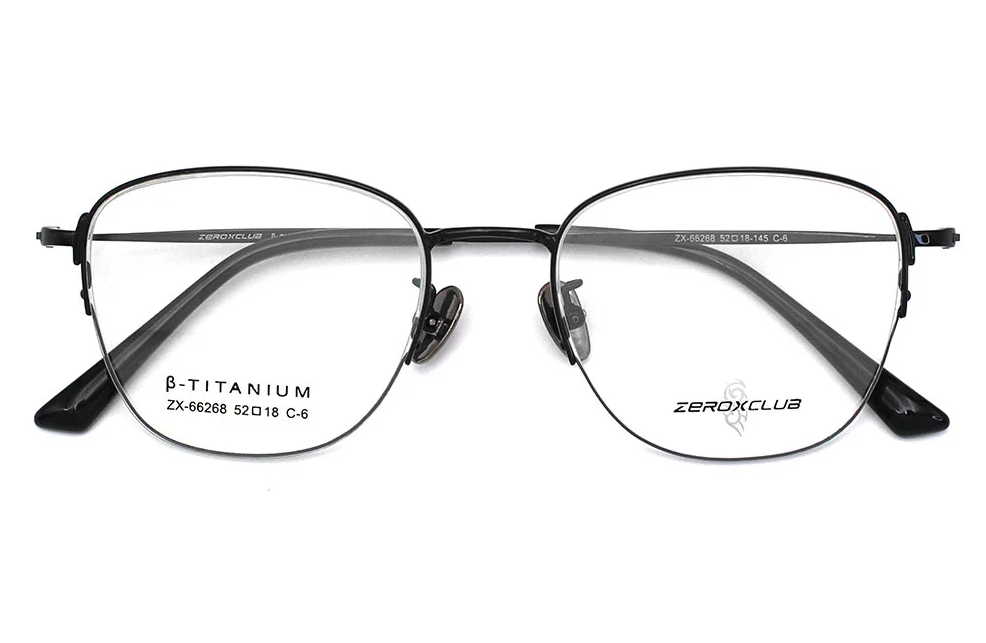 Armação de óculos de titânio por atacado 66268