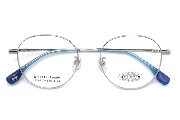 Armações de óculos de titânio no atacado 87106