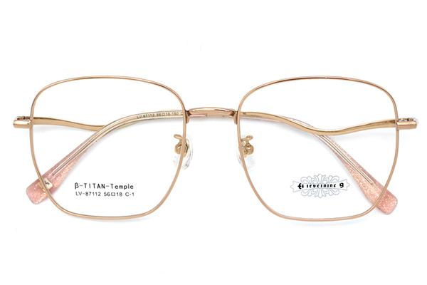 Armações de óculos de titânio no atacado 87112
