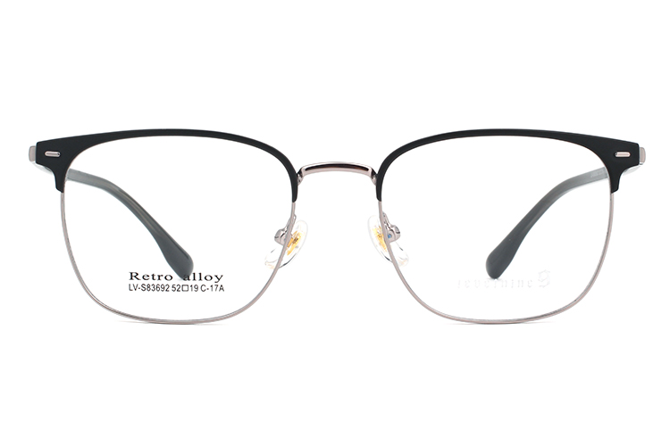 Armações de óculos de metal por atacado S83692