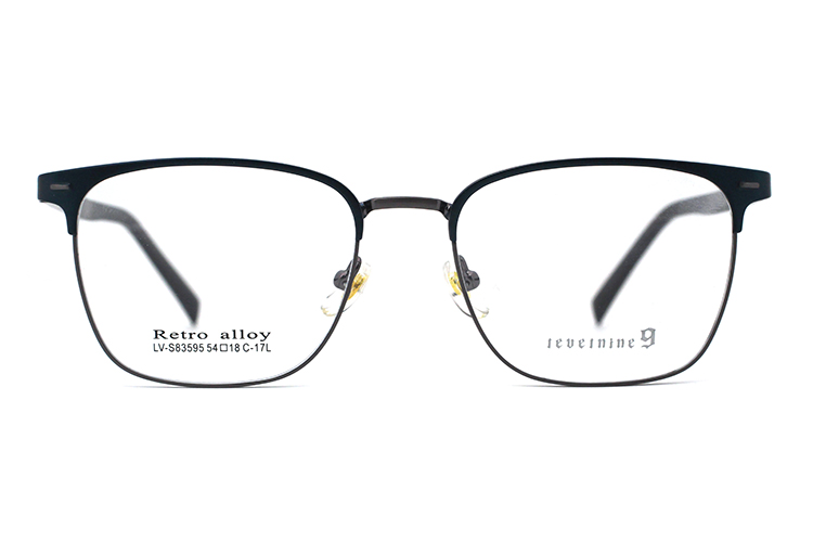 Armações de óculos de metal por atacado S83595