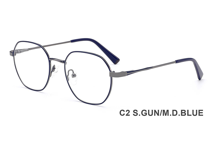 Armações de óculos de metal por atacado H8348A