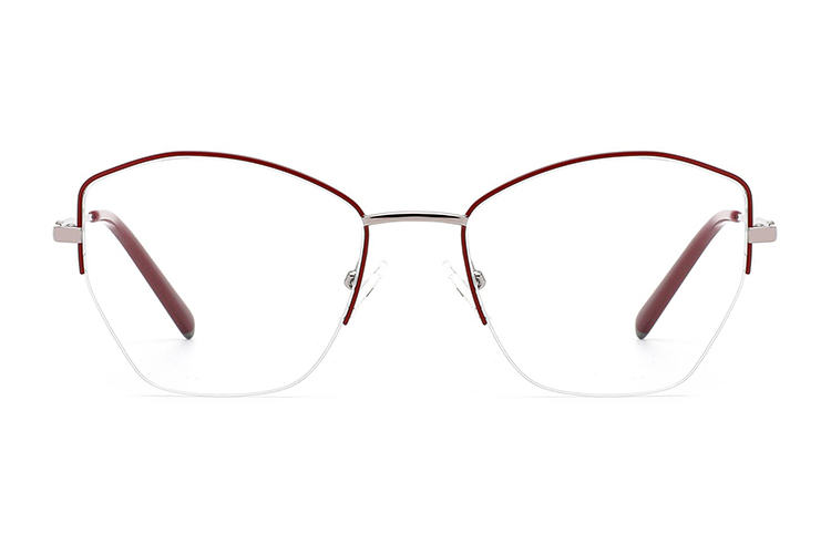 Armações de óculos de metal por atacado H8341B