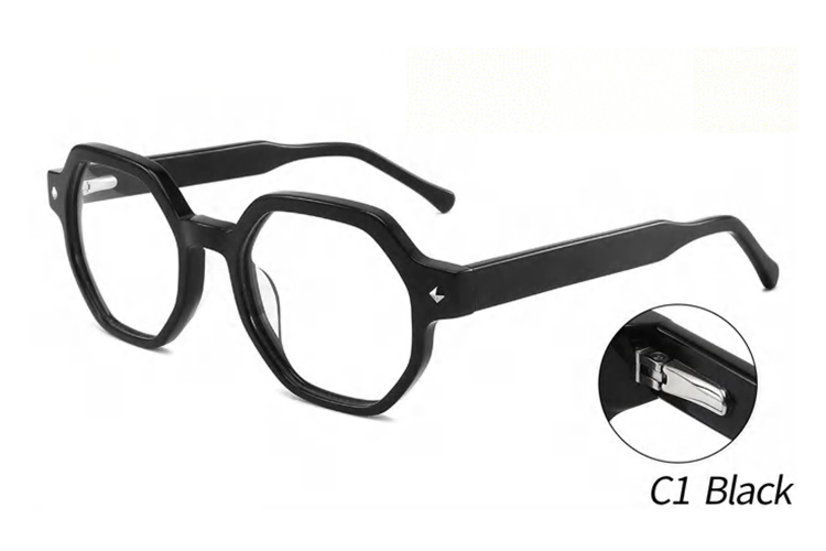 Armações de óculos de acetato por atacado FG1563