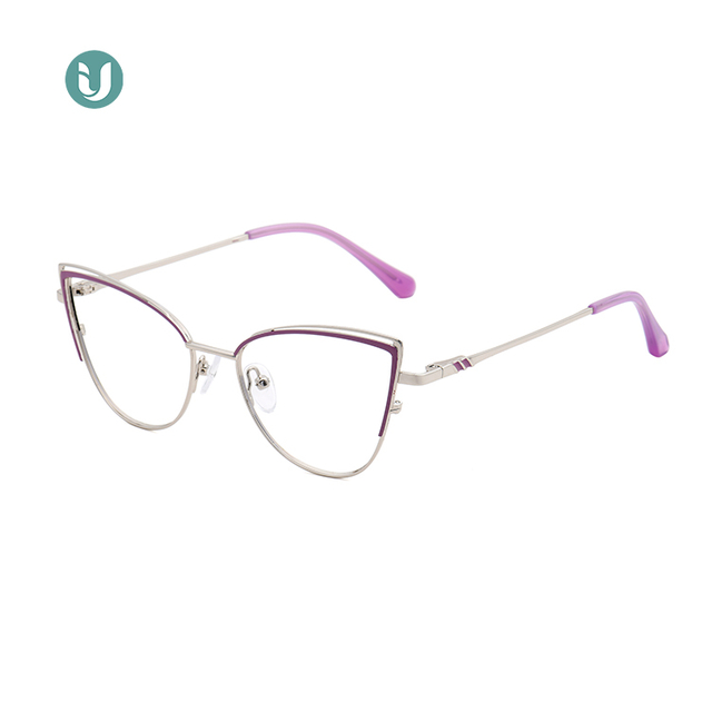 Armações de óculos de metal por atacado WX21016