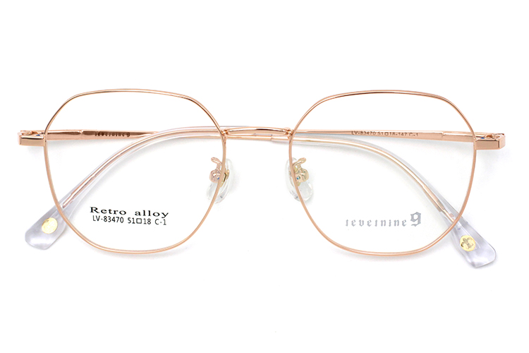 &Oacute;culos Masculino Metal - Dourado