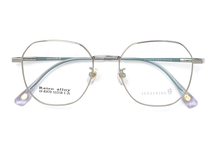 &Oacute;culos Masculino Metal - Prata