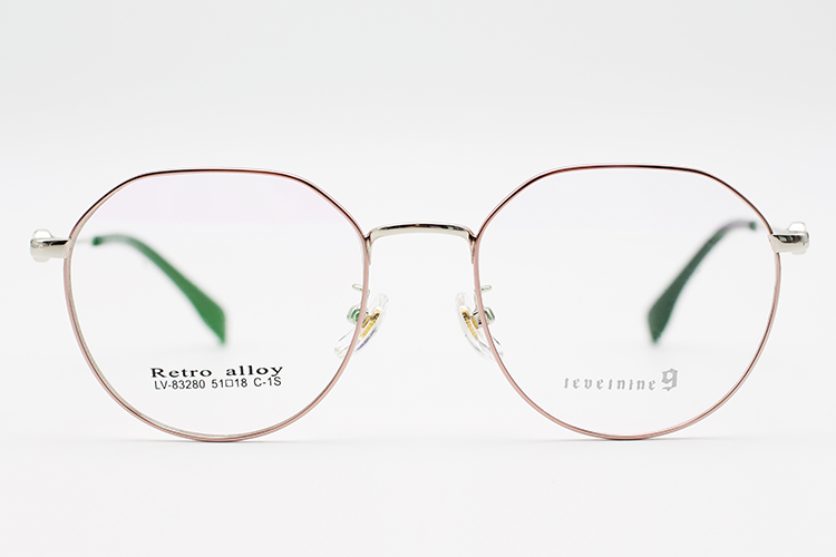 Armações de óculos de metal no atacado 83280 